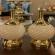 Vintage pair of table lamps