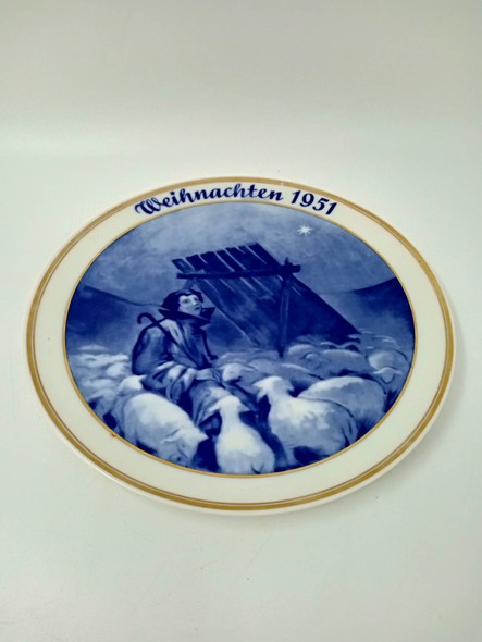 Antique plate "Shepherd"