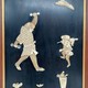 Antique panel "Monkeys"