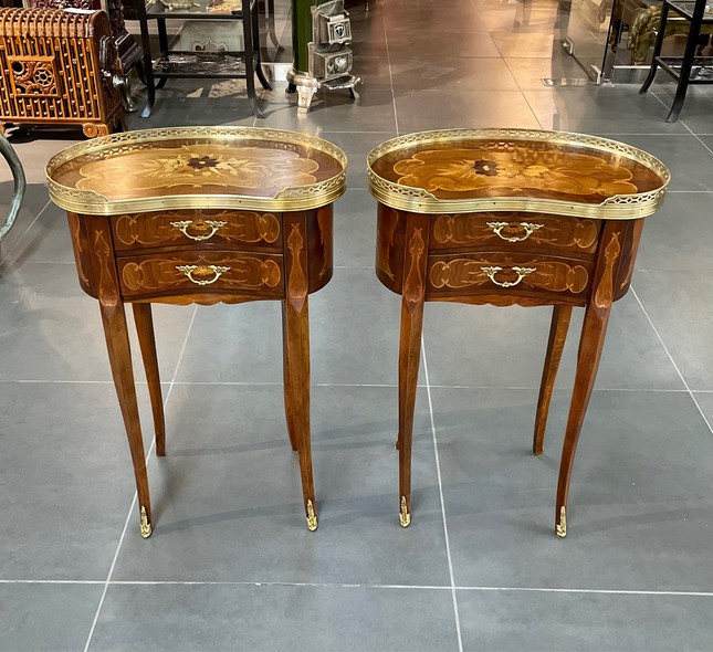 Antique bedside tables