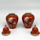 Vintage pair of KPM vases