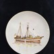 Antique hanging plates "Ships"