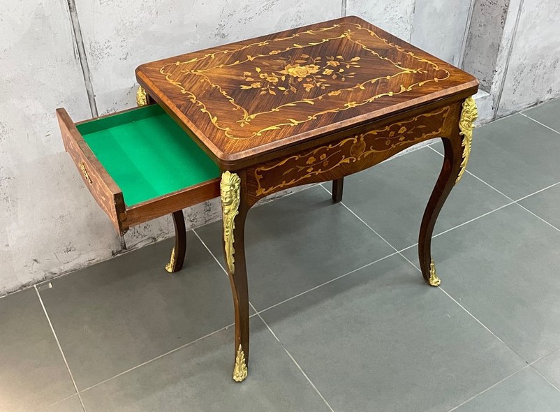 Antique card table