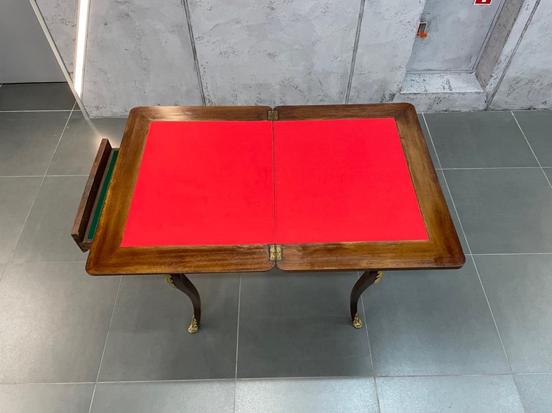 Antique card table