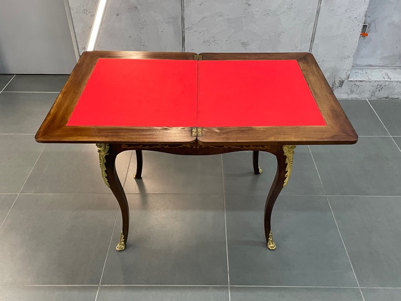 Antique card table