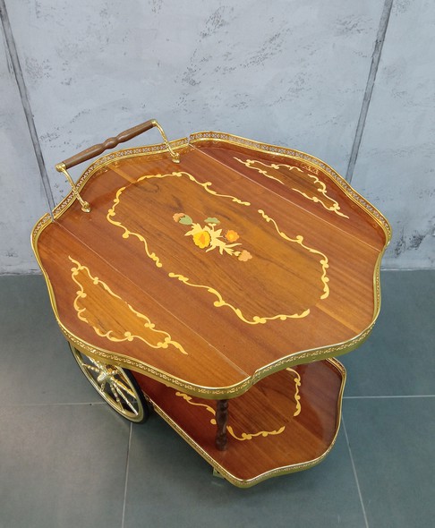 Antique serving table