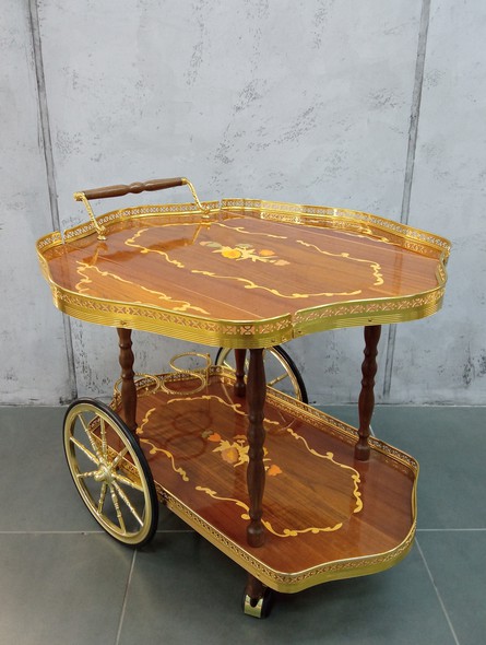 Antique serving table