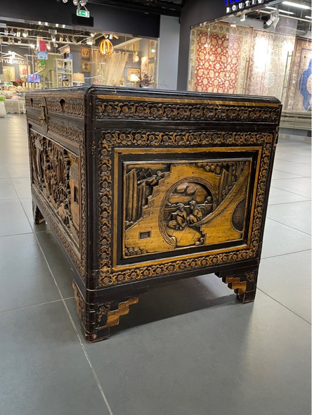 Large antique chest