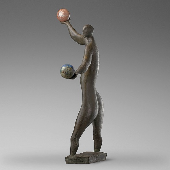 Бронзовая скульптура "Парад планет"