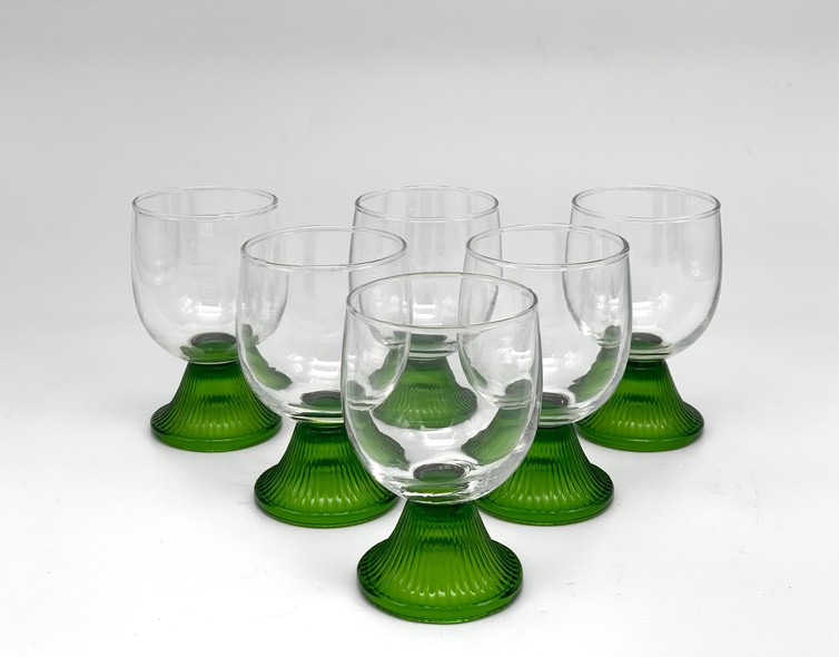 Set of vintage glasses