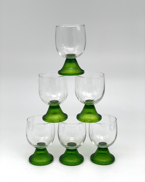 Set of vintage glasses