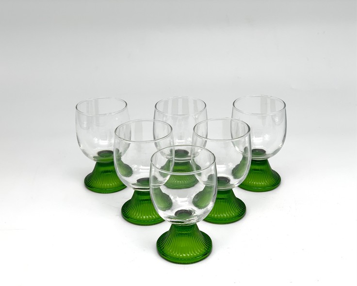 Set of vintage glasses