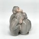 Sculptural composition "Monkeys" Bing and Gröndal