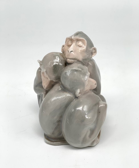 Sculptural composition "Monkeys" Bing and Gröndal