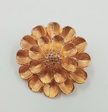 Vintage brooch "Chrysanthemum"