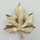 Vintage brooch "Maple leaf"