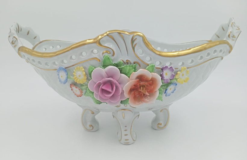 Vintage porcelain candy bowl