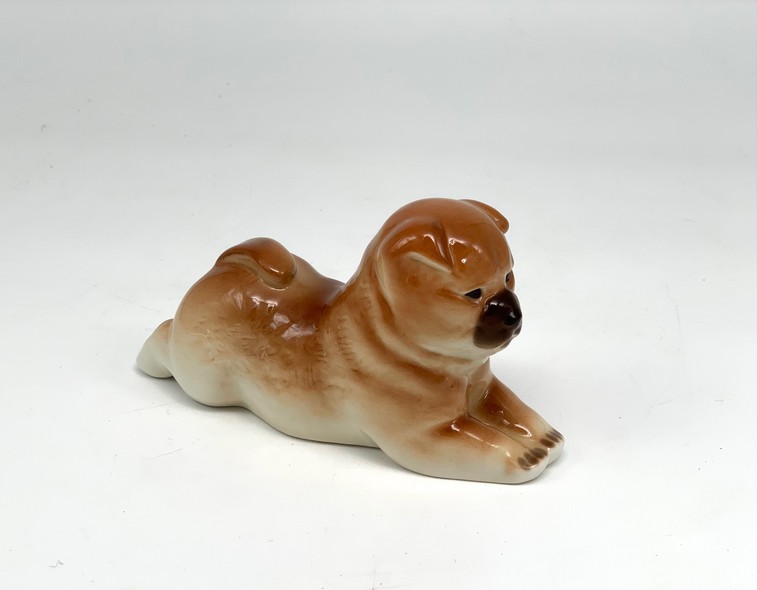 Vintage sculpture "Chow Chow"