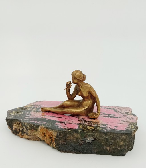 Vintage sculpture "Contemplation"