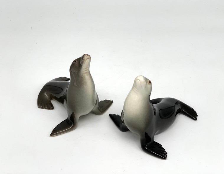 Vintage figurine "Seal"