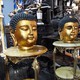 Vintage paired sculptures "Buddha"