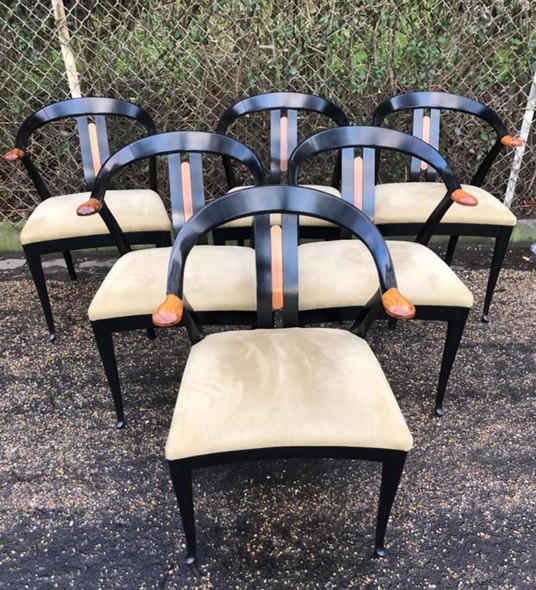 Set of vintage armchairs Giorgetti
