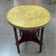 Vintage smoking table in oriental style