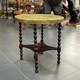 Vintage smoking table in oriental style