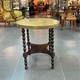 Vintage smoking table in oriental style