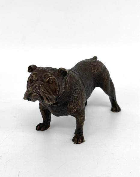 Antique sculpture "English Bulldog"