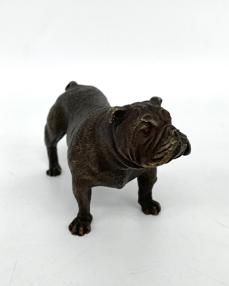 Antique sculpture "English Bulldog"