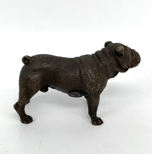 Antique sculpture "English Bulldog"