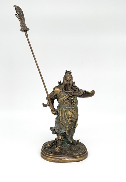Antique sculpture "Guan Yu"