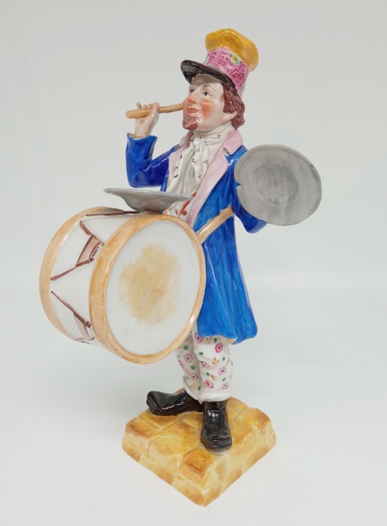 Antique figurine "Drummer", Dresden