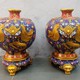 Antique pair vases