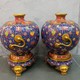 Antique pair vases