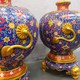 Antique pair vases