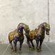 Антикварные скульптуры «Кони»
