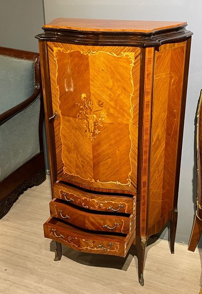 Antique bar cabinet