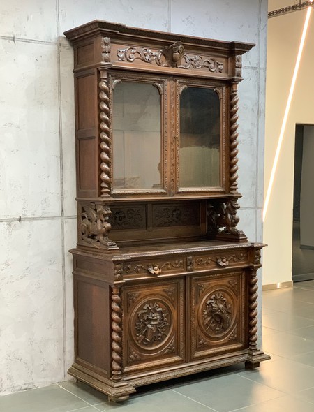 Antique renaissance sideboard