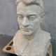 Антикварный скульптурный портрет "Маршал Тухачевский"