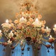 Large antique chandelier