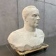 Antique marble sculpture of General Zhukov