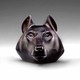 Stone-cut figurine "Wolf"