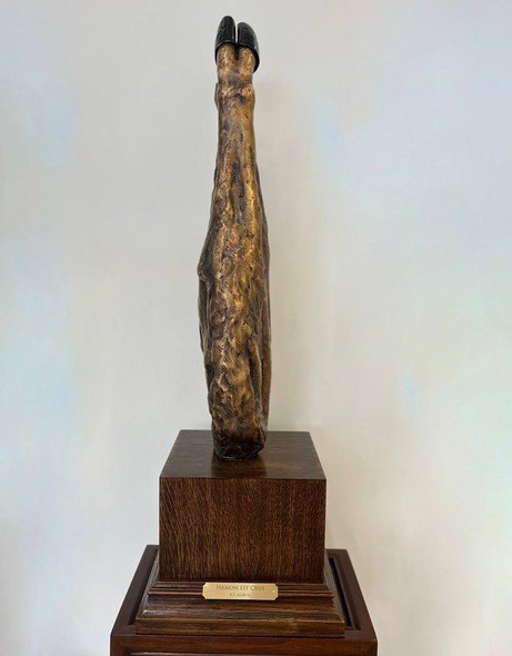 Скульптура «Нога хамона»