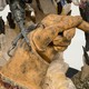 Винтажная скульптура «Соколиная охота»