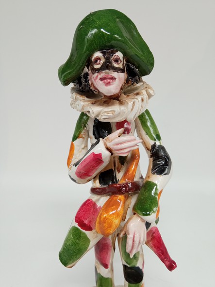 Vintage figurine "Harlequin"