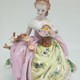 Vintage figurine "Girl with flowers"