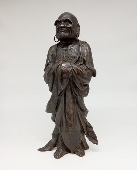 Antique sculpture "Daruma"