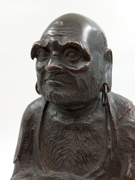 Antique sculpture "Daruma"